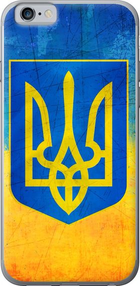 Чехол на iPhone 6 Герб Украины "2036u-45-17620"