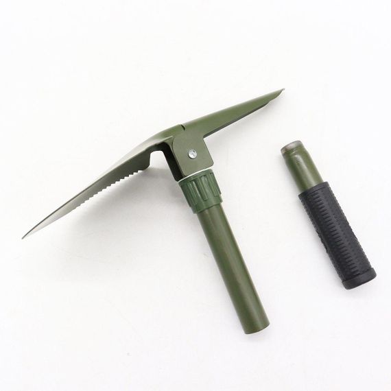 Туристическая саперная лопата с чехлом 5в1 / Тактическая складная лопата / Походная лопата | Зображення 6