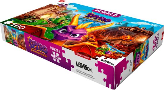 Пазл GoodLoot Spyro Reignited Trilogy Puzzles 160 ел. (5908305240389) | Зображення 3
