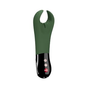 Вибратор для пениса Fun Factory MANTA moss green/black, подходит для парных игр Sex Aura