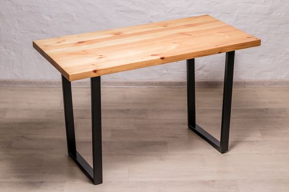 Стол для компьютера EcoWalnut с прямоугольными краями M (сосна) | Зображення 4