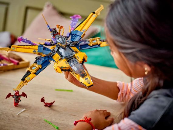 Конструктор LEGO Ninjago Суперштормовий реактивний літак Рас та Арін 71833 | Зображення 8