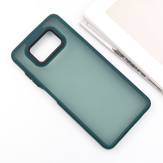 Чохол TPU+PC Lyon Frosted для Xiaomi Poco X3 NFC / Poco X3 Pro Green | Зображення 1