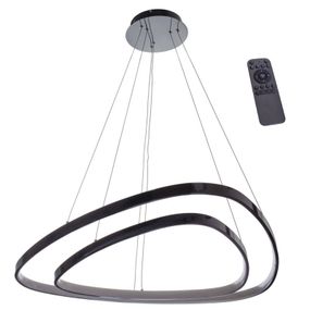 Светильник потолочный подвесной с пультом для натяжного потолка BL-571S/95W dim BK LED