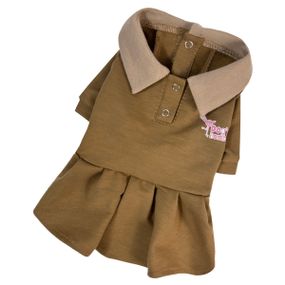 Сукня Поло коричневе P-38