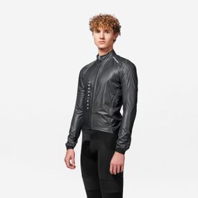 Дощовик Ultralight для велоспорту - Чорний - 2XL