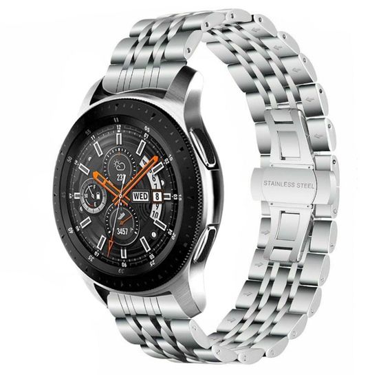 Металевий ремінець Primo Steel Link для годинника Samsung Galaxy Watch 46mm (SM-R800) - Silver