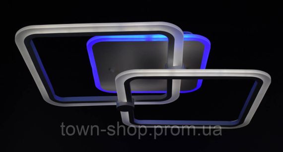 Люстра потолочная LED с пультом A2503/2-RGB-wh Белый 10х41х63 см. | Зображення 9