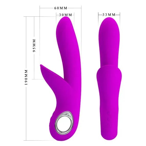 Вібратор PRETTY LOVE CAROL USB PURPLE 7 function Sex Aura | Зображення 6