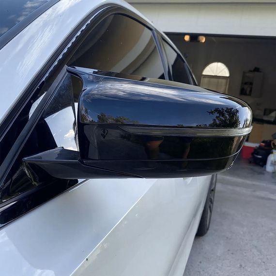 Кришки дзеркал M-Look (З защіпками, 2 шт) для BMW 7 серія G11/G12 2015-2022 рр