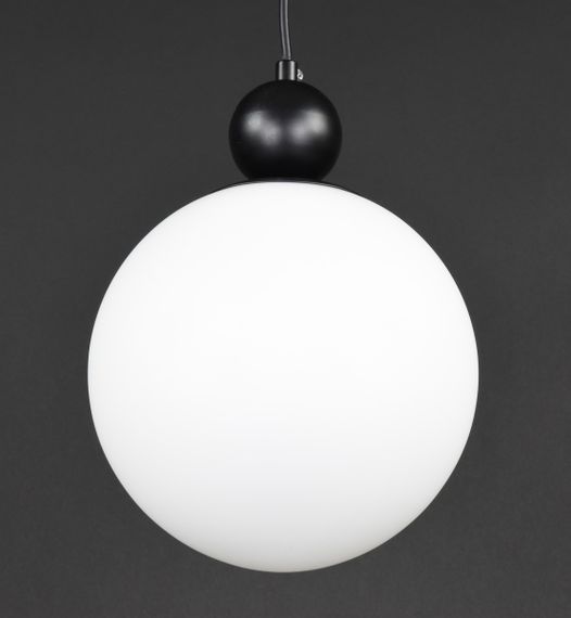 Люстра підвісна на 1 лампочку 27814 Чорний 30-190х20х20 см. | Зображення 2