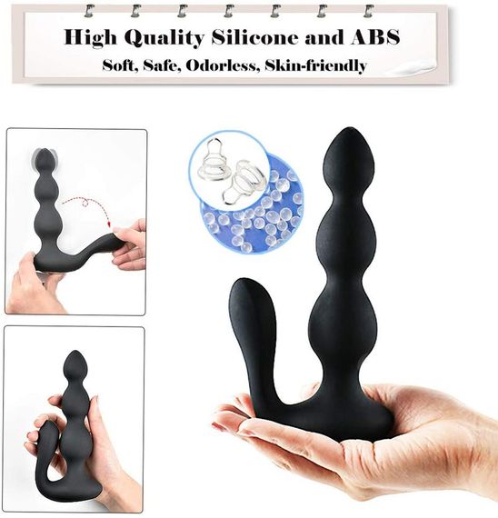 Анальна пробка - Anal Beads, Remote Controler | Зображення 8