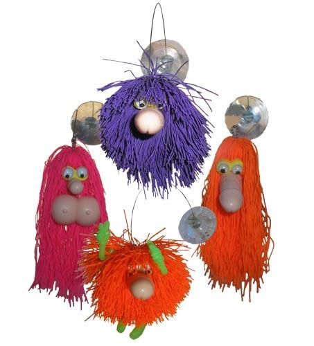 Присоски на стекло СЕКСУАЛЬНЫЙ ЧУДАК 8 шт. Sex Aura | Зображення 1