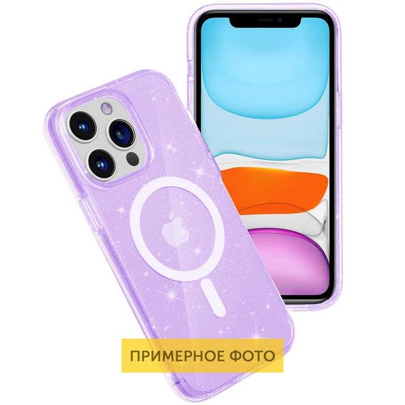 Чохол TPU Galaxy Sparkle (MagFit) для Apple iPhone 16 Pro Max (6.9") | Зображення 2