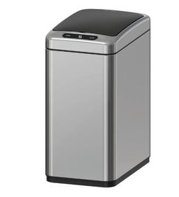 Відро для сміття сенсорне прямокутне Koer TC-020408-02 8 л нержавійка (KR5588)