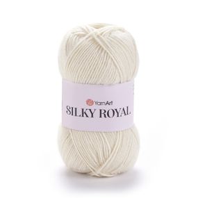 Пряжа YarnArt Silky Royal № 430 (Ярнарт Сілкі Роял) – 65% меринос, 35% шовк, 50 г / 140 м