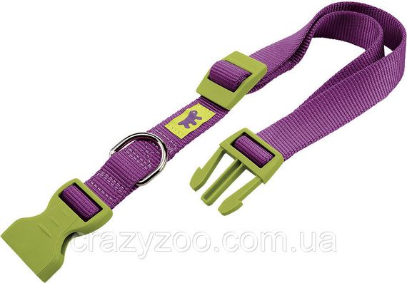 Ошейник для собак Ferplast Club C25/70 нейлоновый фиолетовый 2х45-70 см 75265902
