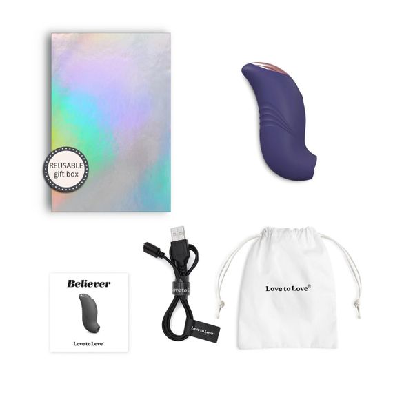 Вибростимулятор BELIEVER - MIDNIGHT INDIGO sexstyle | Зображення 5