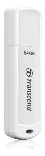 Flash Drive Transcend JetFlash 730 64 GB USB 3.1 White (TS64GJF730) | Зображення 1