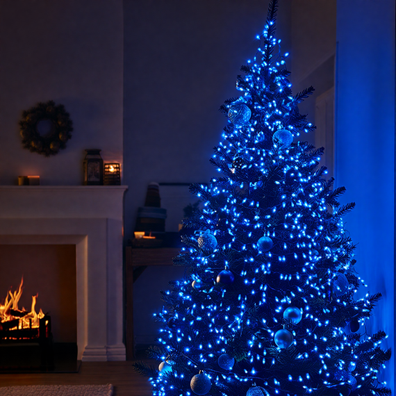 Світлодіодна гірлянда «Нитка» 30 м, 300 LED, IP65, білий дріт