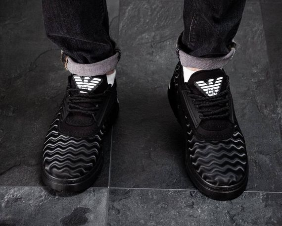 Кросівки Emporio Armani EA7 Exchange Black Line | Зображення 5