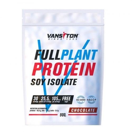 Протеїн Vansiton Full Plant Protein Soy Isolate 900 g /30 servings/ Chocolate