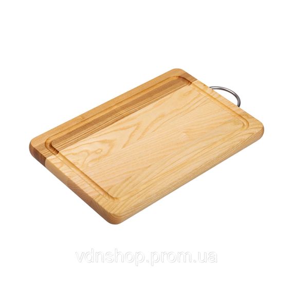 Разделочная деревянная доска прямоугольная 30×20 см ясень C5W200300 | Зображення 1