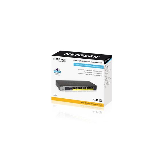 Комутатор мережевий Netgear GS108LP-100EUS | Зображення 4