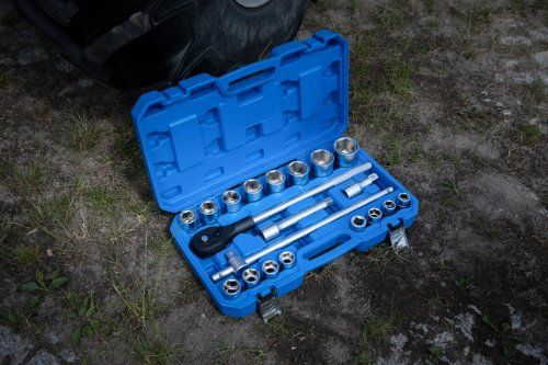 Набір інструментів 3, 4", HT1R510 уп 21 шт Hoegert | Зображення 1