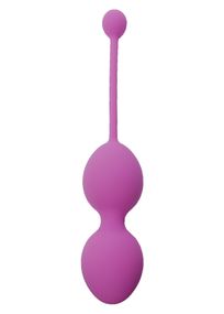 Вагінальні кульки Boss Series Silicone Kegel Balls, фіолетові