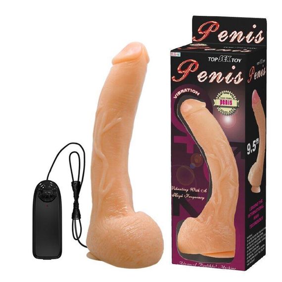 Вібратор на присосці Penis Vibration, BW-008039Z Sex Aura | Зображення 1
