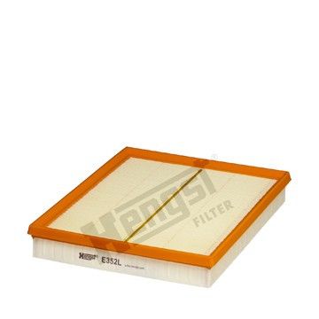 Фильтр воздушный Opel Astra 1.2-2.2 i/Turbo/DTI/TD 98-, Hengst, E352L,