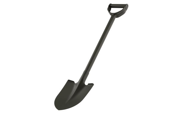 Лопата штикова 2E Bushcraft сталева ручка 2E-S78CS