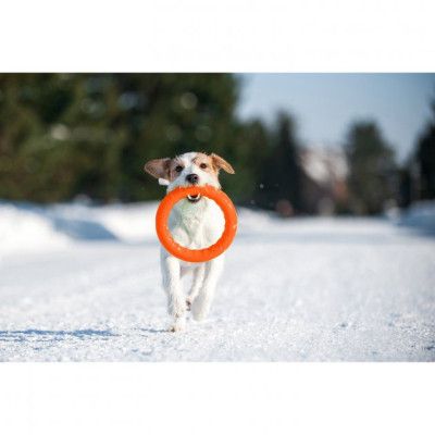 Игрушка для собак Collar PitchDog Кольцо для апортировки 28 см оранжевое (62384) | Зображення 7