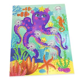 Набор для творчества бриллиантовая мозаика НТ-26 Симпатичный Осьминог