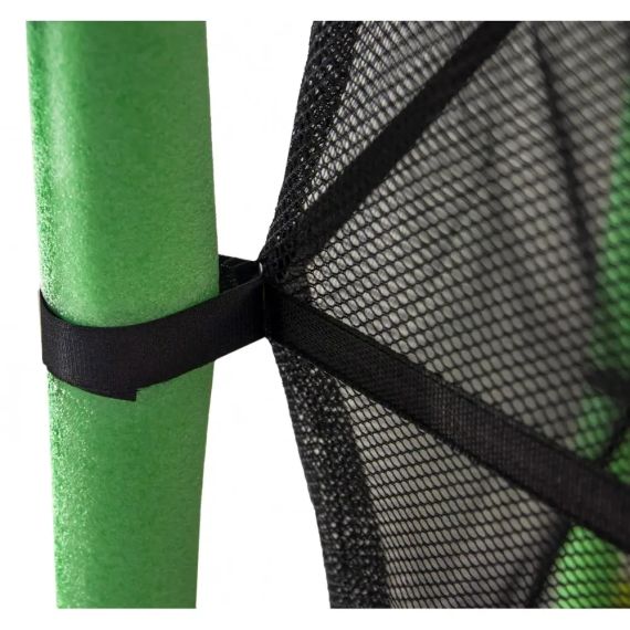 Батут дитячий Atleto 140 см із захисною сіткою для дому та дачі зелений 21000402 | Зображення 5