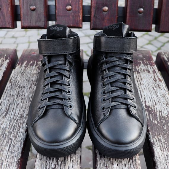 Зимние кожаные кеды Ed-Ge – покупай лучшее | Зображення 7