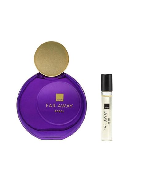Женский парфюмированный набор Avon Far Away Rebel 2-в-1 для Нее