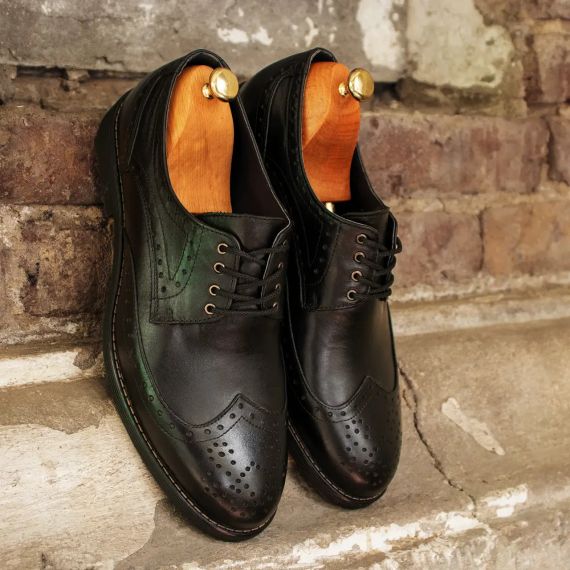Мужские кожаные броги – база в гардеробе. Выбирай мужские броги туфли 44 размер | Зображення 3