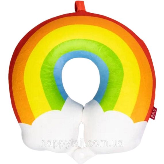 Подушка для шиї Rainbow U-подібна, червоний HP-56-13R