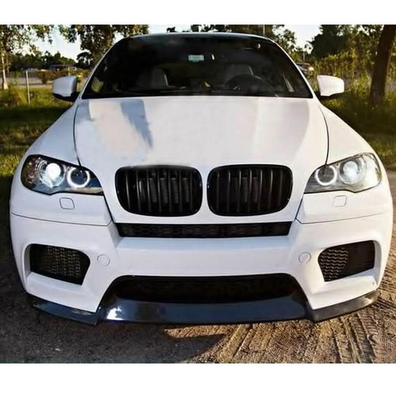 Накладка на передній бампер FRP (для X6M 2010-2014) для BMW X6 E-71 рр | Зображення 1