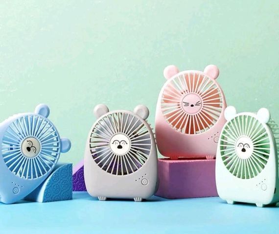 Вентилятор портативный аккумуляторный 18650 USB | Зображення 1