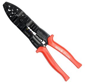 Кліщі для обжиму зачищення проводів щипці 250 мм YATO YT-2254