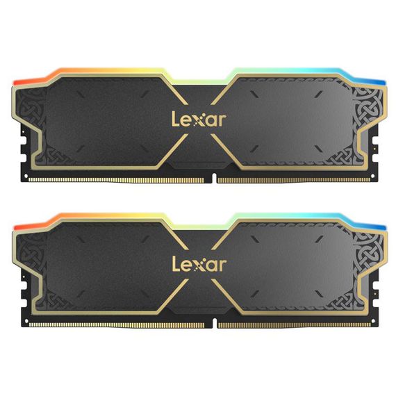 Модуль памяти для компьютера DDR5 32GB (2x16GB) 6000 MHz Thor RGB Lexar (LD5U16G60C38BG-RGD)