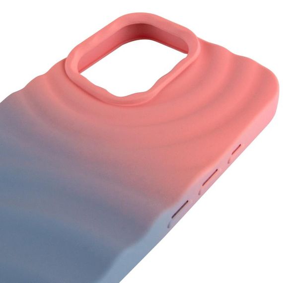 Чохол TPU ColorWave для Apple iPhone 16 (6.1") Peach / Sky | Зображення 3