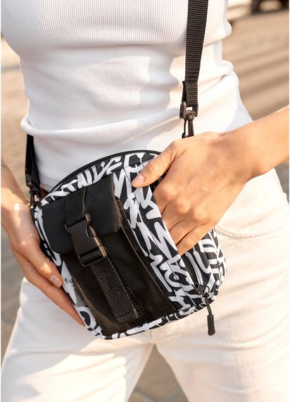 Сумка жіноча Sambag TEL "GRAPHITY" 17 х 17 х 6 см (70151715) | Зображення 5