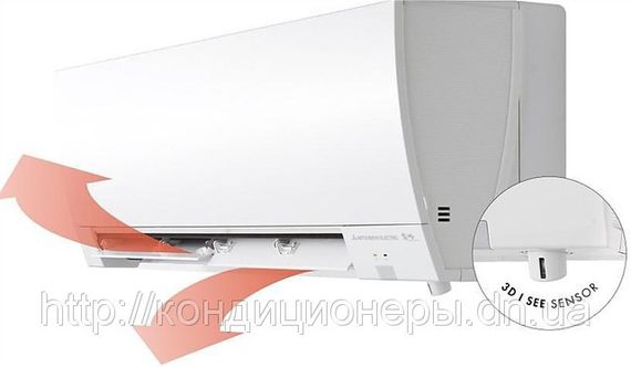 Инверторный кондиционер Mitsubishi Electric MSZ-FH50VE/MSZ-FH50VE (DeLuxe) | Зображення 3