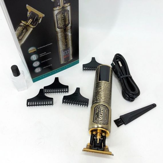 Машинка для стрижки чоловіча VGR V-073, Тример для вусів, Машинка чоловіча OG-155 для гоління | Зображення 5