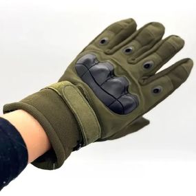 Зимові тактичні сенсорні рукавички +5°C до -20°C Хакі XL XPRO (23457372501_371)