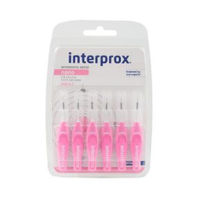 Щітка міжзубна INTERPROX 4G NANO, 0.7 мм, 6 шт. (DENTAID)